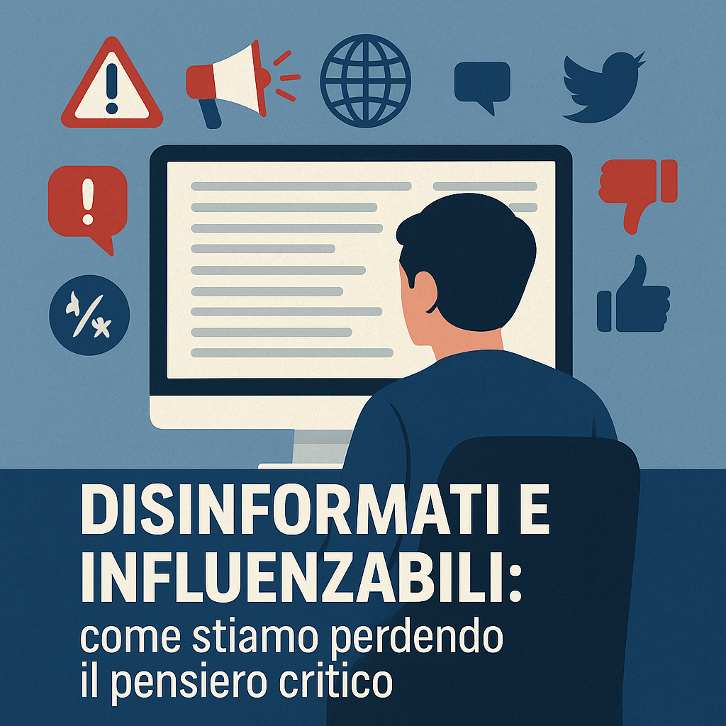 Disinformati e influenzabili: come stiamo perdendo il pensiero&nbsp;critico
